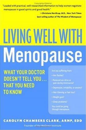 Book cover of Living Well with Menopause