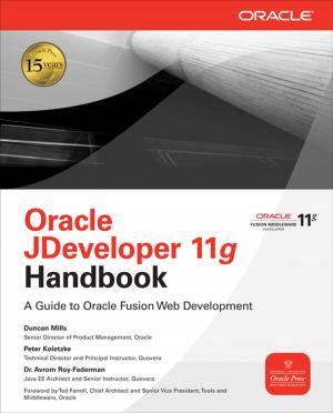 Book cover of Oracle JDeveloper 11g Handbook