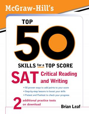 Cover of McGraw-Hill's Top 50 Skills for a Top Score: SAT Critical Reading and Writing