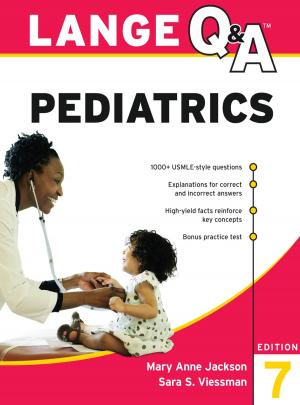 Book cover of LANGE Q&A Pediatrics, Seventh Edition