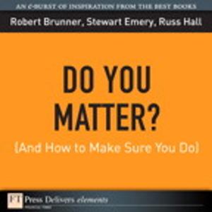 Book cover of Do You Matter? (And How to Make Sure You Do)