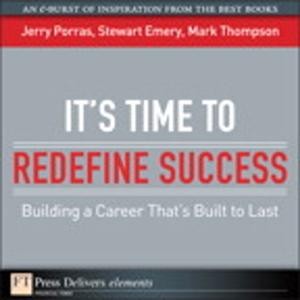 Cover of the book It's Time to Redefine Success by Keith Barker, Scott Morris