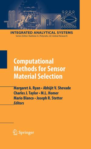 Cover of the book Computational Methods for Sensor Material Selection by Uffe B. Kjærulff, Anders L. Madsen