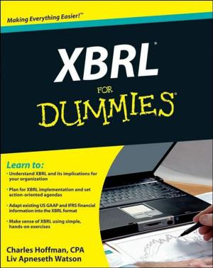 Cover of the book XBRL For Dummies by Bendix Carstensen