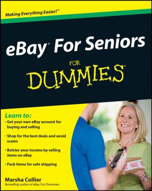 Cover of the book eBay For Seniors For Dummies by Scott Keller, Colin Price