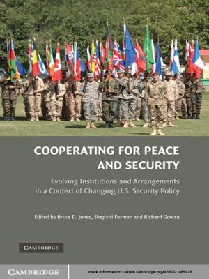 Cover of the book Cooperating for Peace and Security by Richard D. Keynes, David J. Aidley, Christopher L.-H. Huang