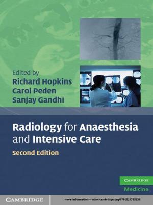 Cover of the book Radiology for Anaesthesia and Intensive Care by Jaimie Bleck, Nicolas van de Walle