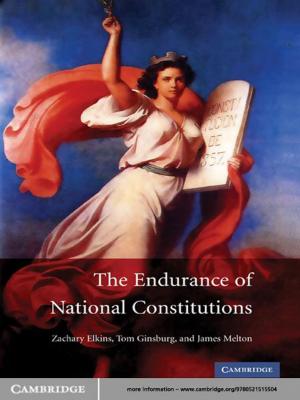 Cover of the book The Endurance of National Constitutions by Beverley Chalmers