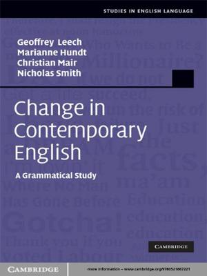 Cover of the book Change in Contemporary English by Mark Wenman