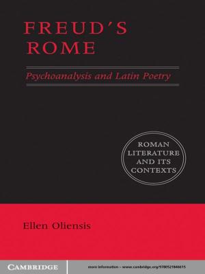Cover of the book Freud's Rome by Jill E. Thistlethwaite