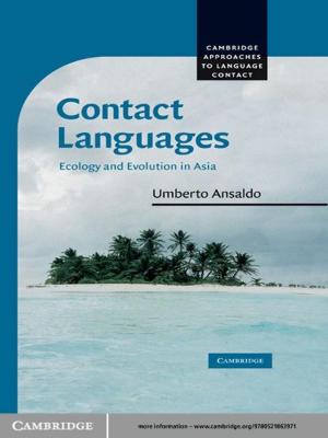 Cover of the book Contact Languages by Martin Williams