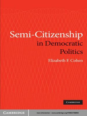 Cover of the book Semi-Citizenship in Democratic Politics by David Nollmeyer