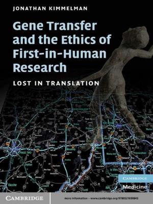 Cover of the book Gene Transfer and the Ethics of First-in-Human Research by Ruby Lal