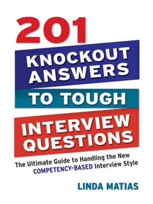 Cover of the book 201 Knockout Answers to Tough Interview Questions by Brian Tracy