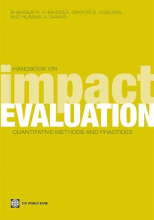 Cover of the book Handbook On Impact Evaluation: Quantitative Methods And Practices by World Bank