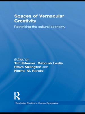 Cover of the book Spaces of Vernacular Creativity by Marijoan Bull, Alina Gross