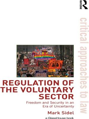 Book cover of Regulation of the Voluntary Sector