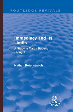 Cover of the book Immediacy and its Limits (Routledge Revivals) by Maria Beville