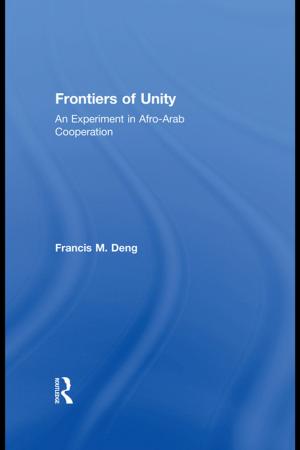 Cover of the book Frontiers Of Unity by Robin Alexander