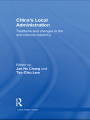 Cover of the book China's Local Administration by Christopher Cuttle