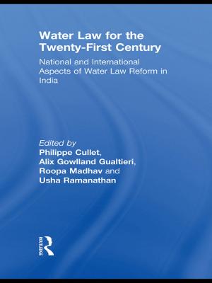 Cover of the book Water Law for the Twenty-First Century by Ruwantissa I.R. Abeyratne