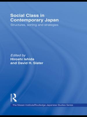 Cover of the book Social Class in Contemporary Japan by Jeffrey Tlumak