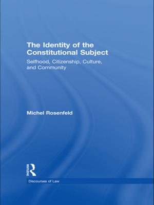 Book cover of The Identity of the Constitutional Subject
