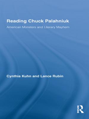 Cover of the book Reading Chuck Palahniuk by Jennifer Klein Morrison, Matthew Greenfield