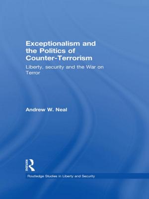 Cover of the book Exceptionalism and the Politics of Counter-Terrorism by Jermaine Morrison