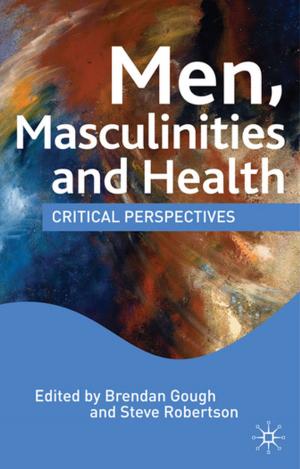 Cover of the book Men, Masculinities and Health by 