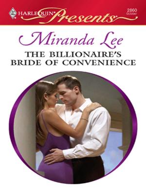 Cover of the book The Billionaire's Bride of Convenience by Nora Roberts
