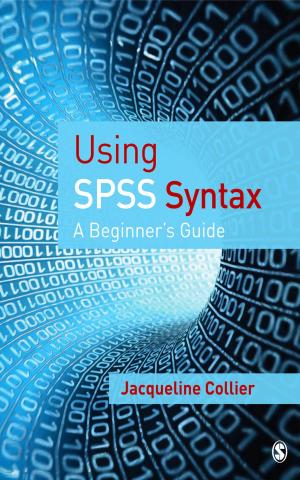 Cover of the book Using SPSS Syntax by Jonathan Tummons