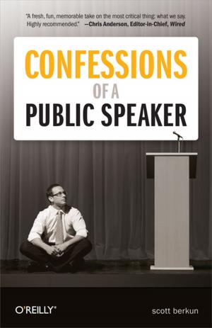 Cover of the book Confessions of a Public Speaker by Jon Manning, Paris Buttfield-Addison