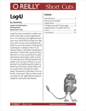Cover of the book Log4J by Daniel Lathrop, Laurel  Ruma