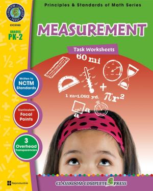 Book cover of Measurement - Task Sheets Gr. PK-2