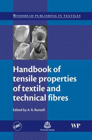 Cover of the book Handbook of Tensile Properties of Textile and Technical Fibres by Kumar Molugaram, G Shanker Rao, Anil Shah, Naresh Davergave
