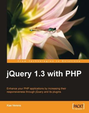 Cover of the book jQuery 1.3 with PHP by Jesse Glover, Jonathan Linowes