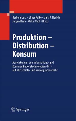 Cover of the book Produktion - Distribution - Konsum by Dirk Langemann, Vanessa Sommer