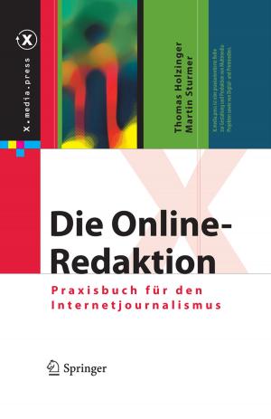Cover of the book Die Online-Redaktion by Fumin Ren, Yan Guo, Wenjie Dong, Jianbin Huang