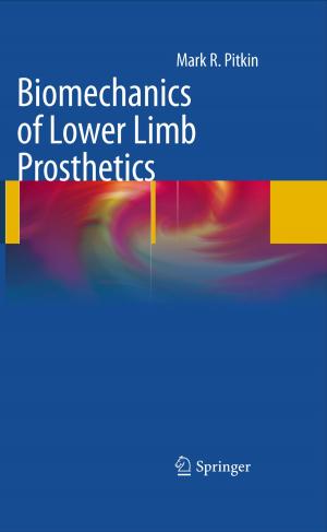 Cover of the book Biomechanics of Lower Limb Prosthetics by Peter Hien, Simone Claudi-Böhm, Bernhard Böhm