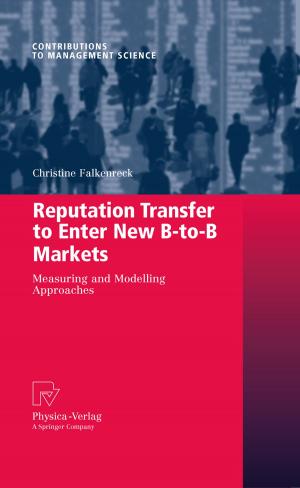 Cover of the book Reputation Transfer to Enter New B-to-B Markets by Martin Hibbeln