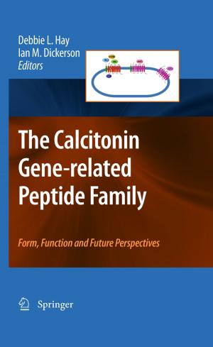 Cover of the book The calcitonin gene-related peptide family by R.P. van Wijk van Brievingh