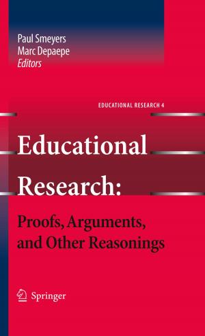 Cover of the book Educational Research: Proofs, Arguments, and Other Reasonings by Jo M. Martins, Farhat Yusuf, David A. Swanson