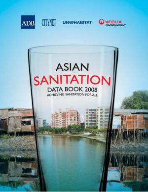 Cover of Asian Sanitation Data Book 2008