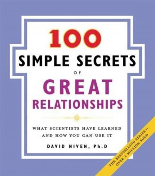 Cover of the book 100 Simple Secrets of Great Relationships by David Niven PhD, HarperOne