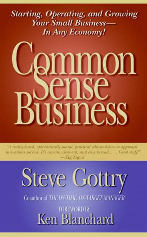 Cover of the book Common Sense Business by Steve Gottry, HarperCollins e-books