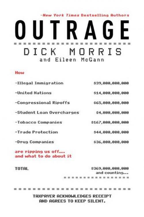 Cover of the book Outrage by Dick Morris, Eileen McGann, HarperCollins e-books