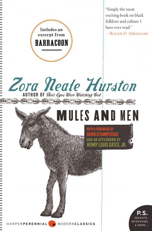 Cover of the book Mules and Men by Zora Neale Hurston, HarperCollins e-books