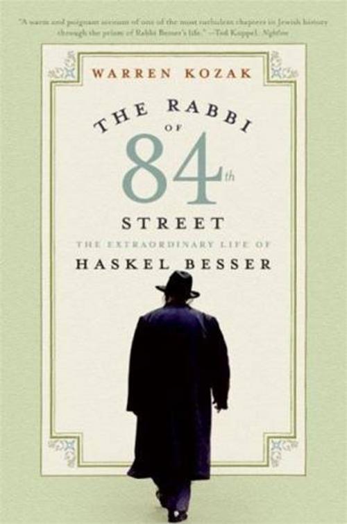 Cover of the book The Rabbi of 84th Street by Warren Kozak, HarperCollins e-books