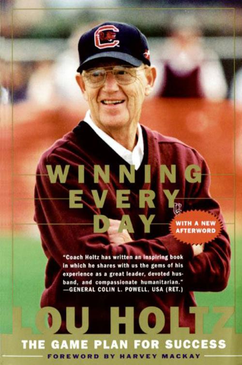 Cover of the book Winning Every Day by Lou Holtz, HarperCollins e-books